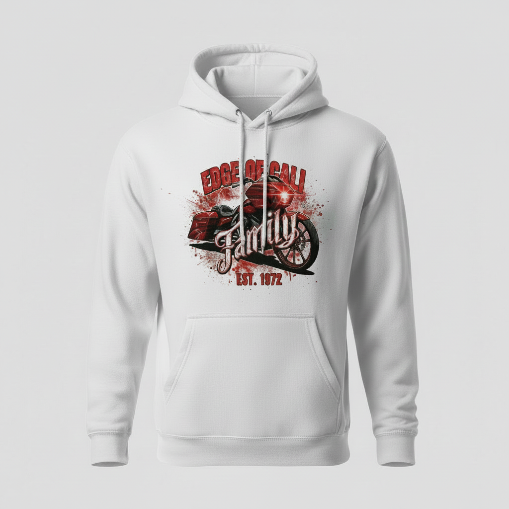 Star Gear Hoodie — White