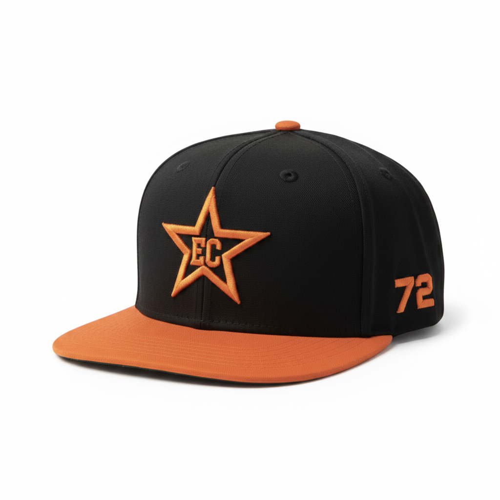 EC Star Fitted — Black/Red/Yellow #72