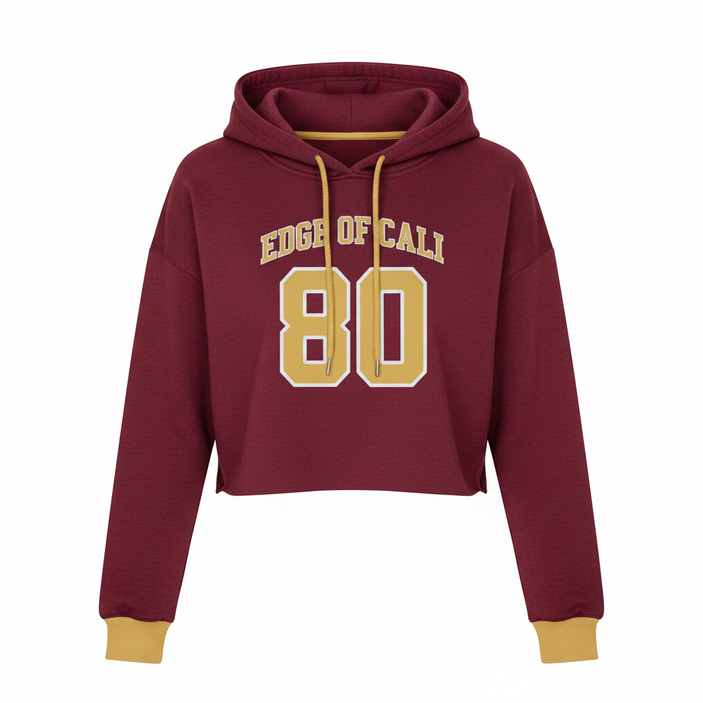 EC Women's Jersey — Burgundy & Gold #80