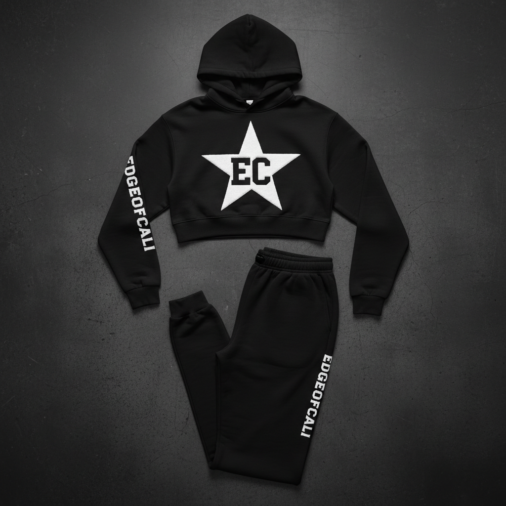 Women's EC Sweat Suit — Black