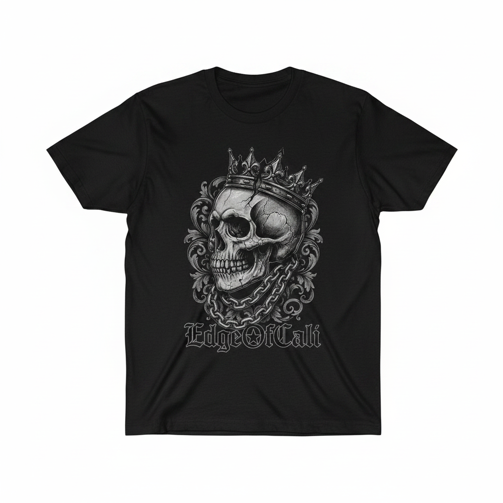 EC Skull Crown Chain Tee