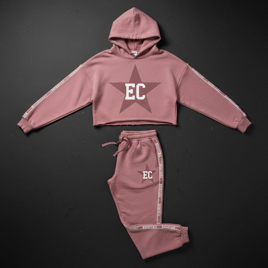 Women's EC Sweat Suit — Dusty Rose