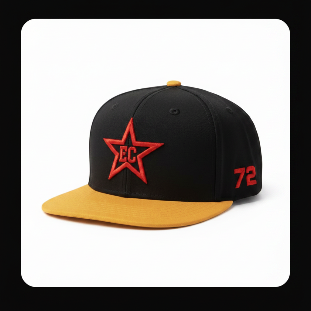 EC Star Fitted — Black/Yellow #72