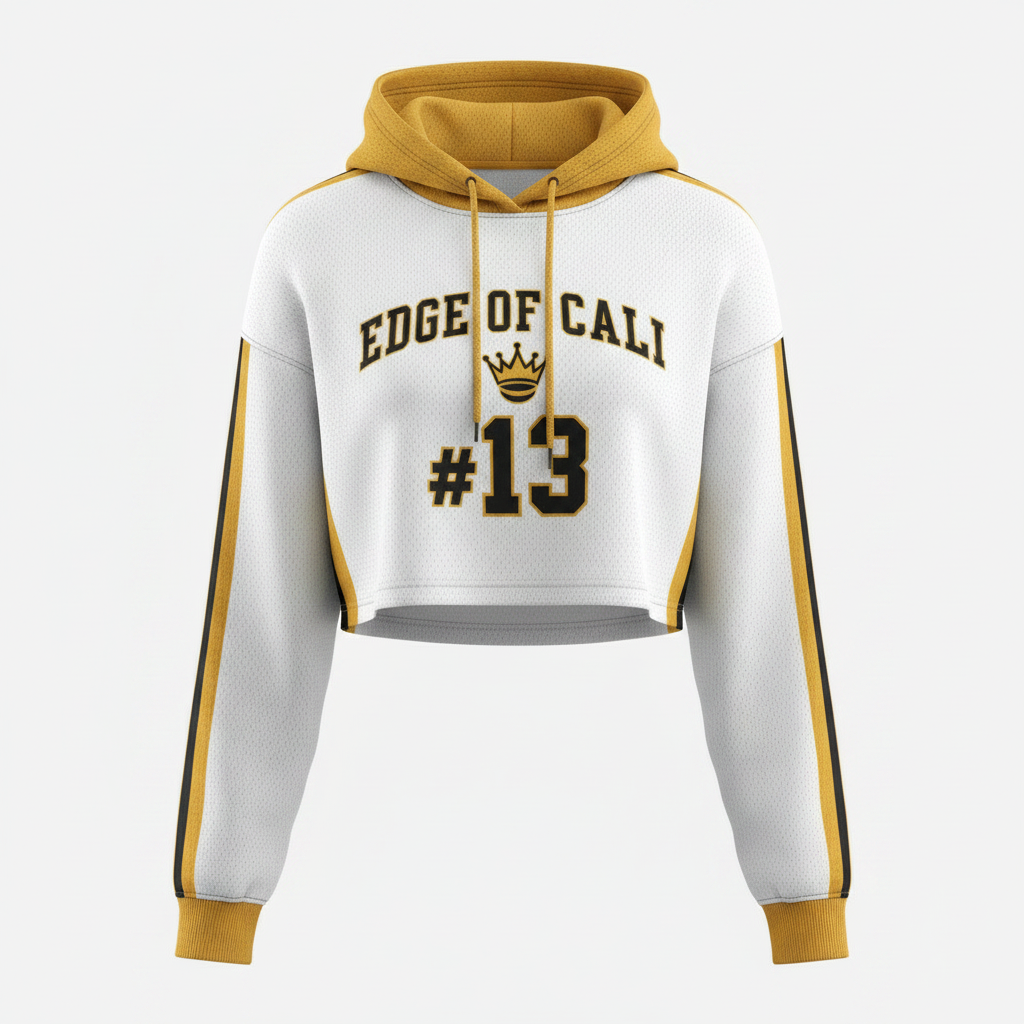 EC Queen Bee Jersey — White/Gold #13