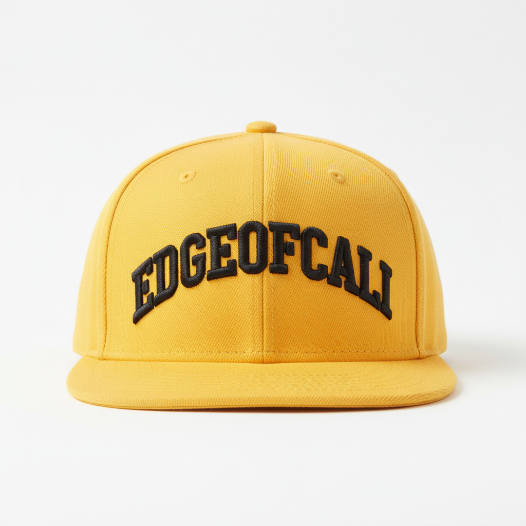 EC Arch Text Fitted — Yellow