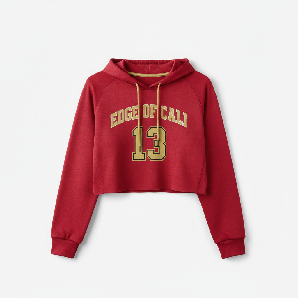 EC Women's Jersey — Crimson & Gold #13