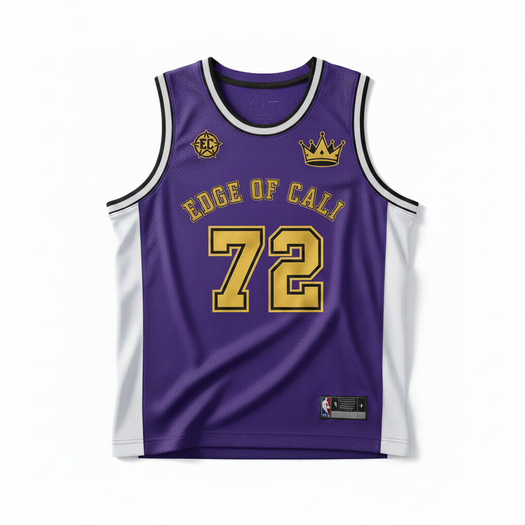 EC Jersey — Purple/Gold #72