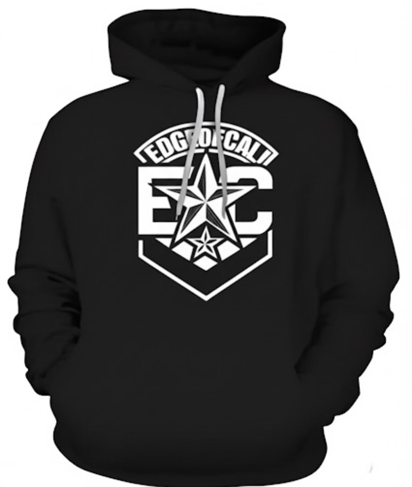 EC Shield Hoodie — Black