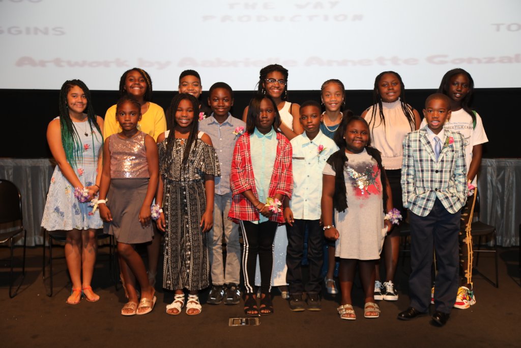 Youth Empowerment Seminar students on stage