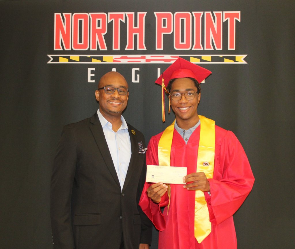 Elijah Russell Education Scholarship 1st recipient