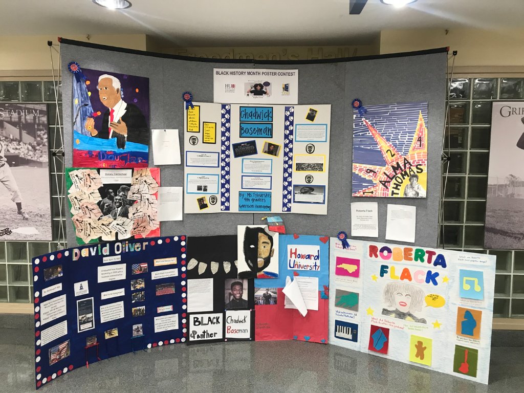 Black History Month Poster Contest 2019 winners