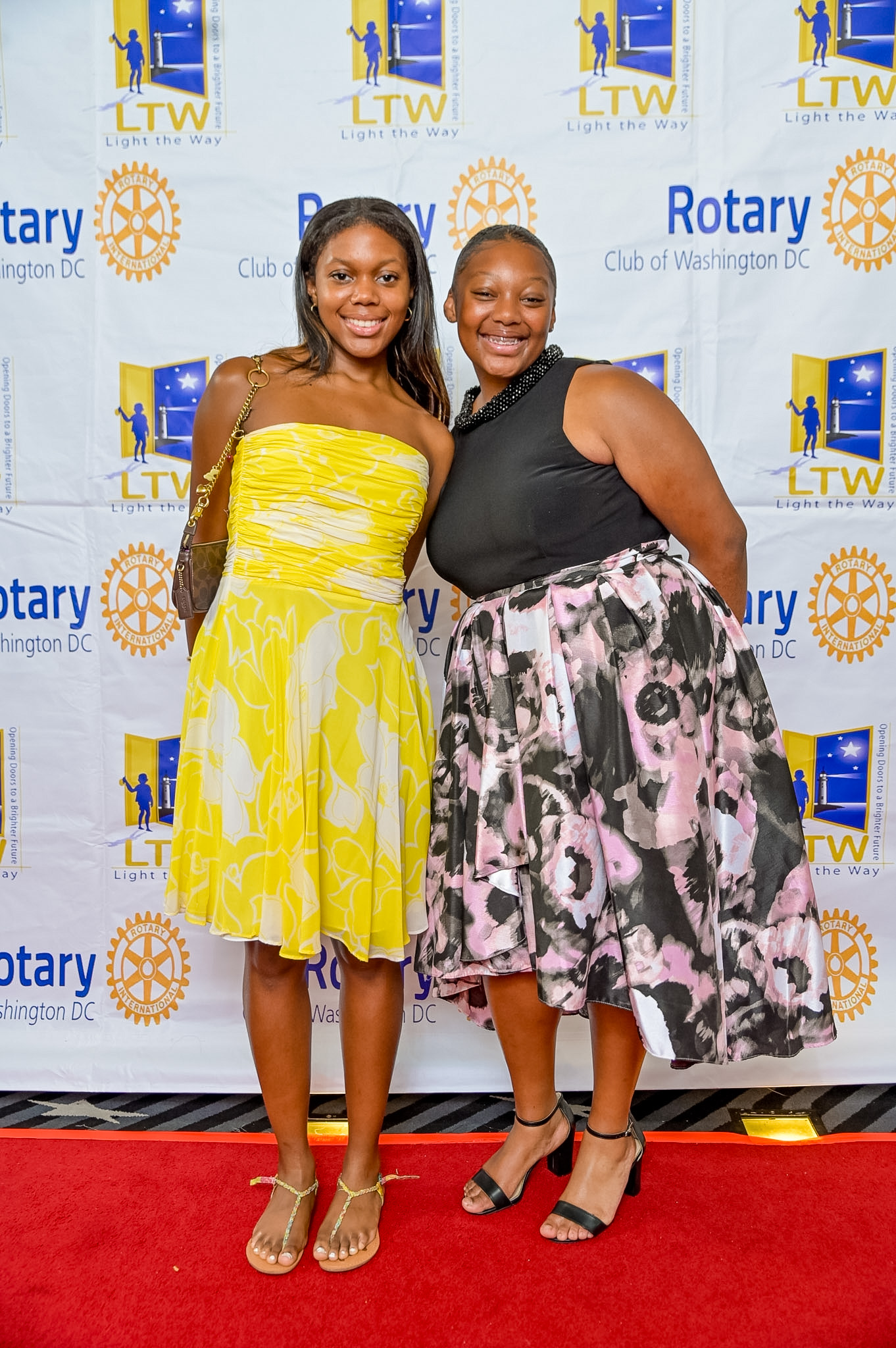 Two young women posing on the Red Carpet at the 2026 Premiere
