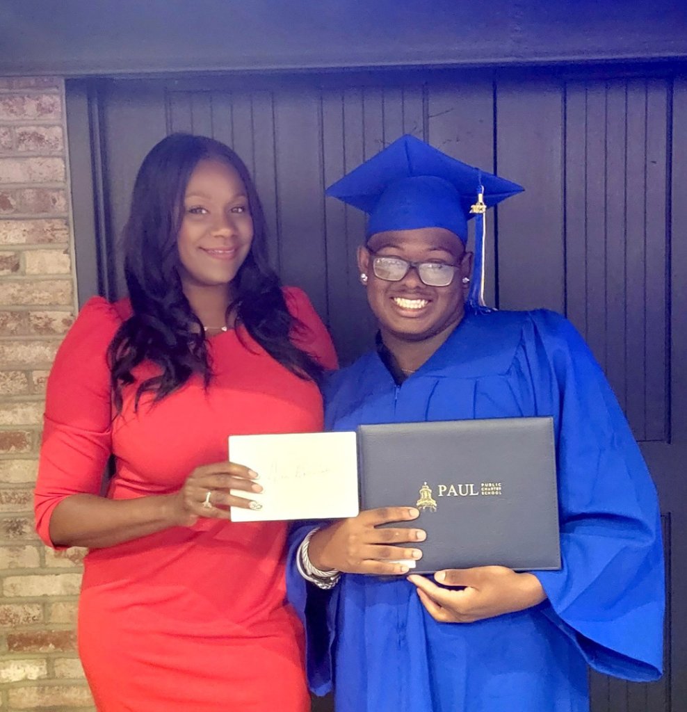 Elijah Russell Education Scholarship recipient
