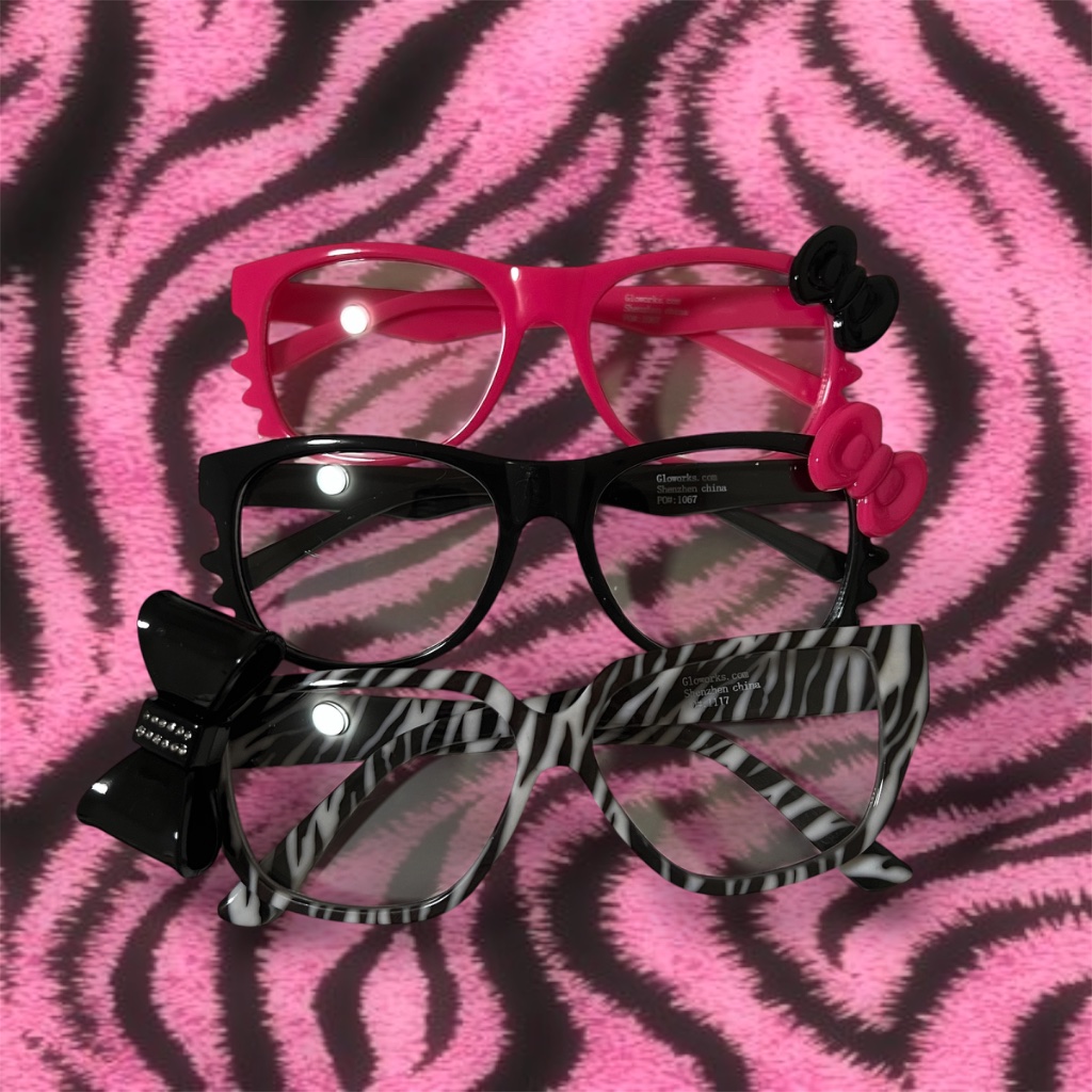 Bow & Kitty Clear Frames Bundle