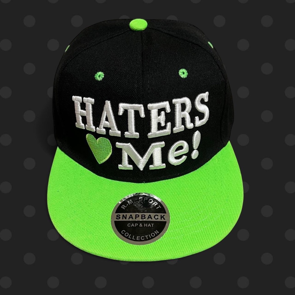 Haters 💚 Me Snapback - Neon Green