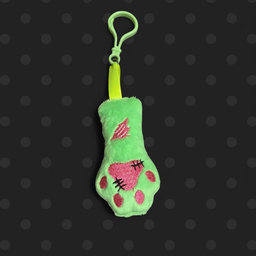 Zombie Claw Keychain