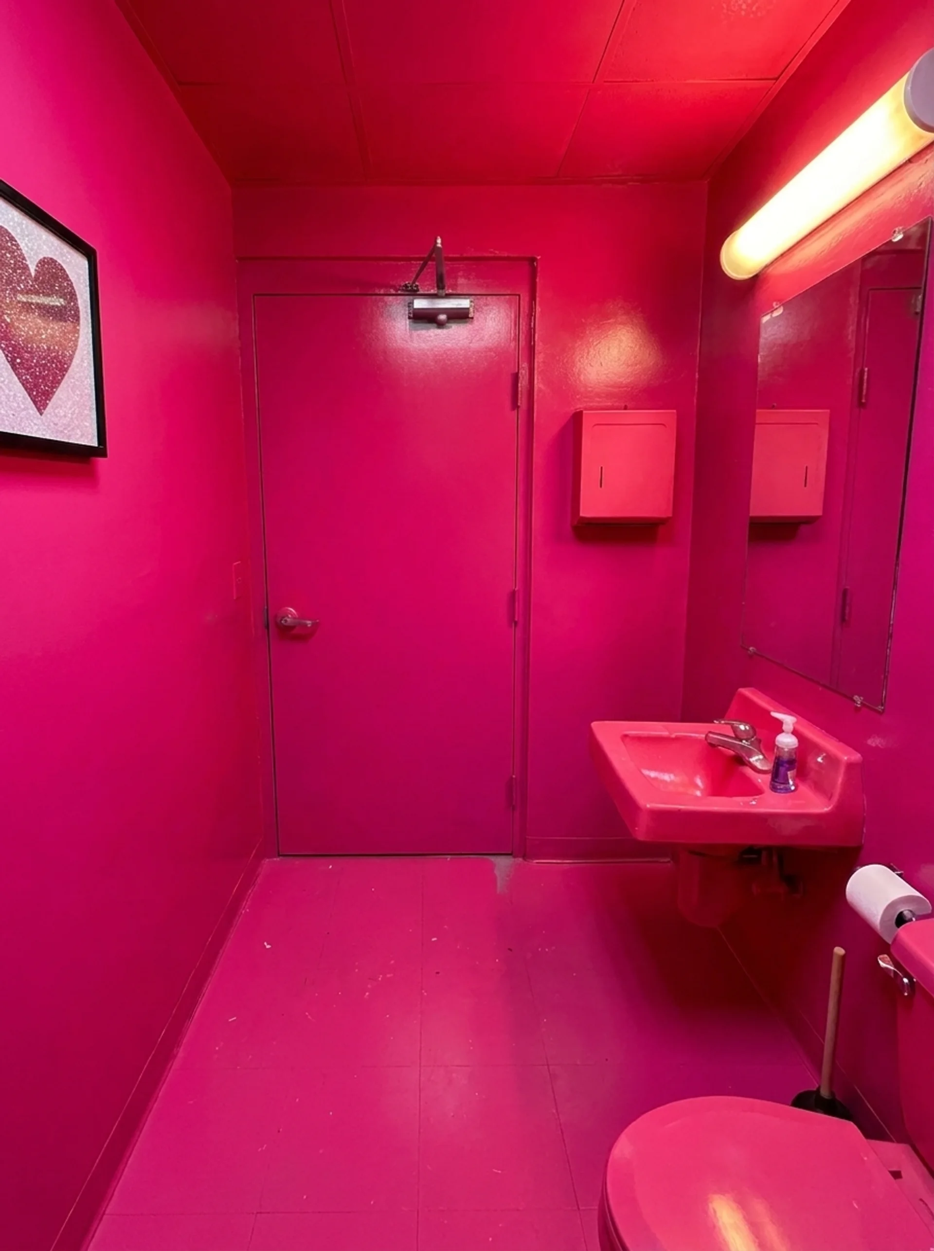 Pink Powder Room