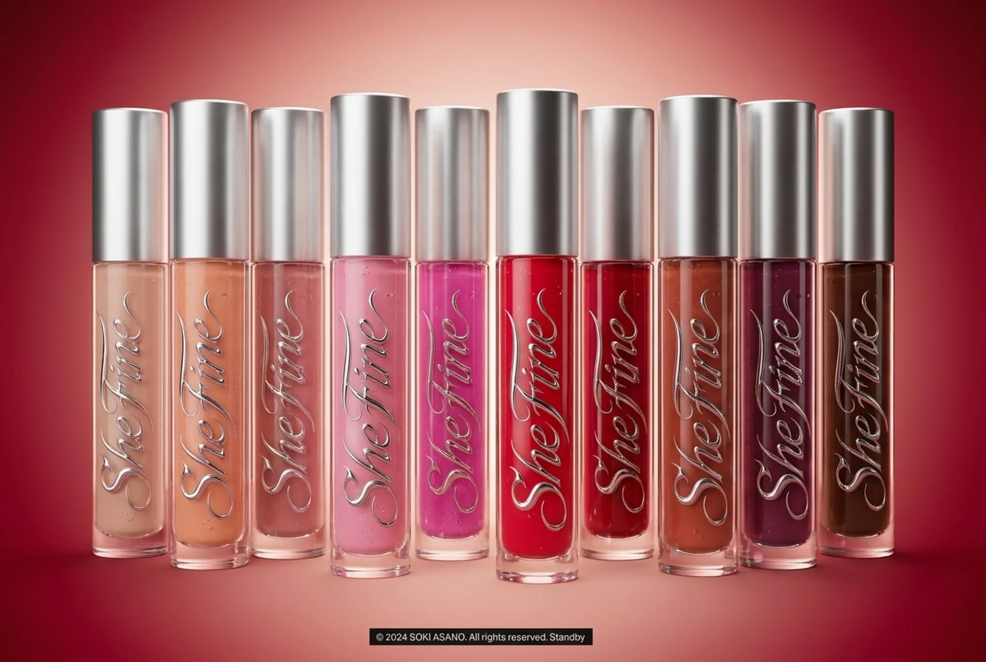 SheFine Lip Gloss collection