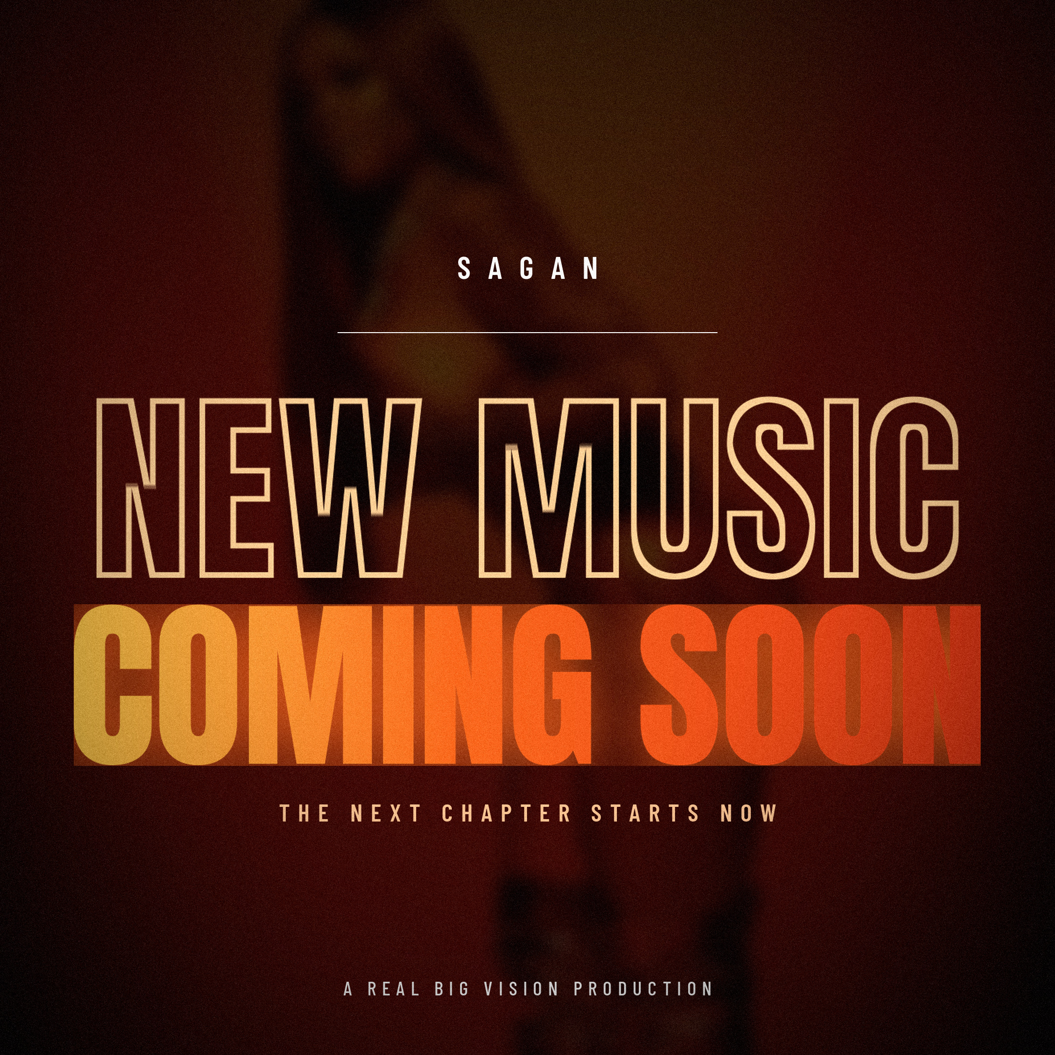Sagan Shame rollout asset — New Music Soon — Square