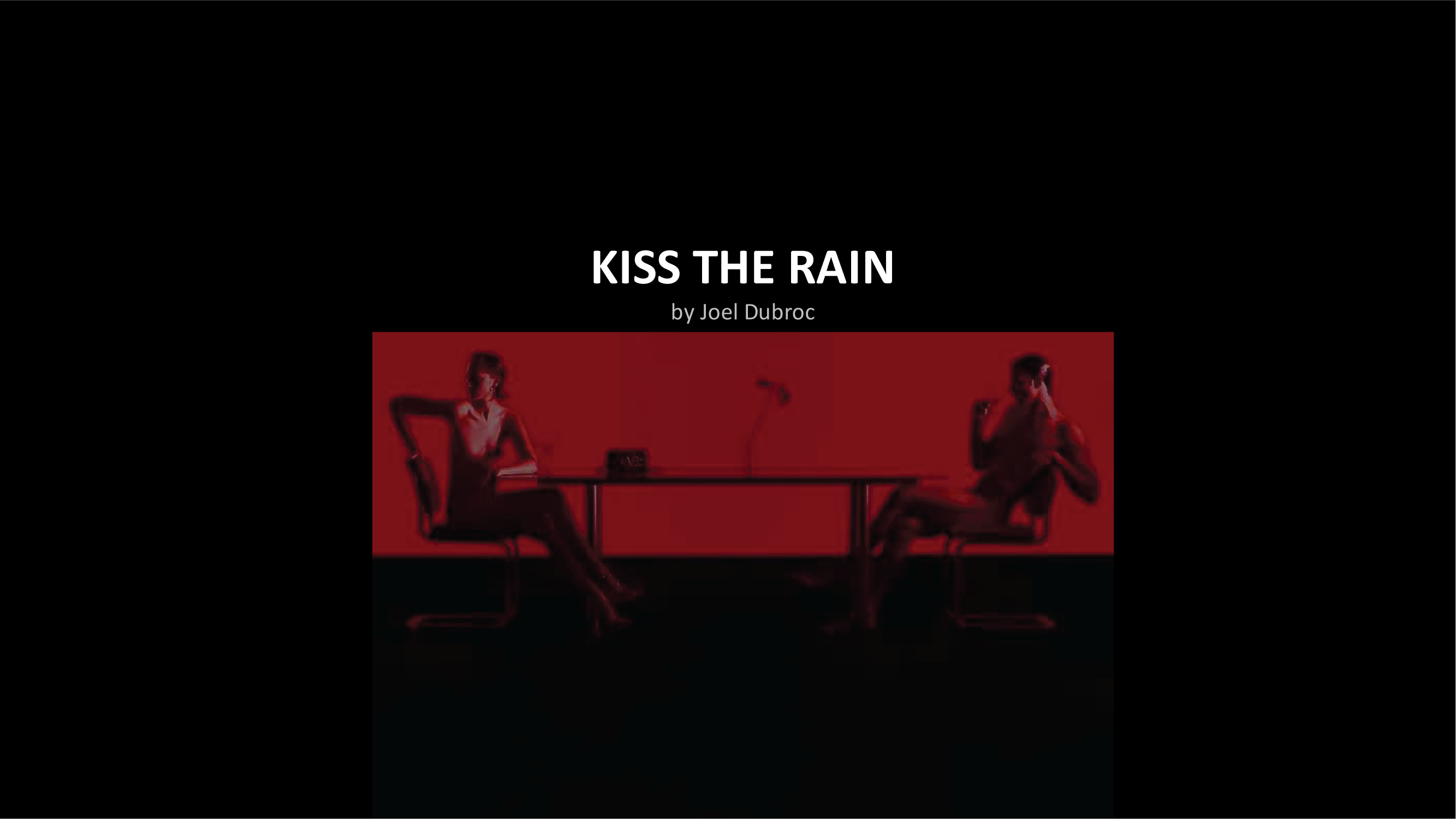 KISS THE RAIN treatment — Cover