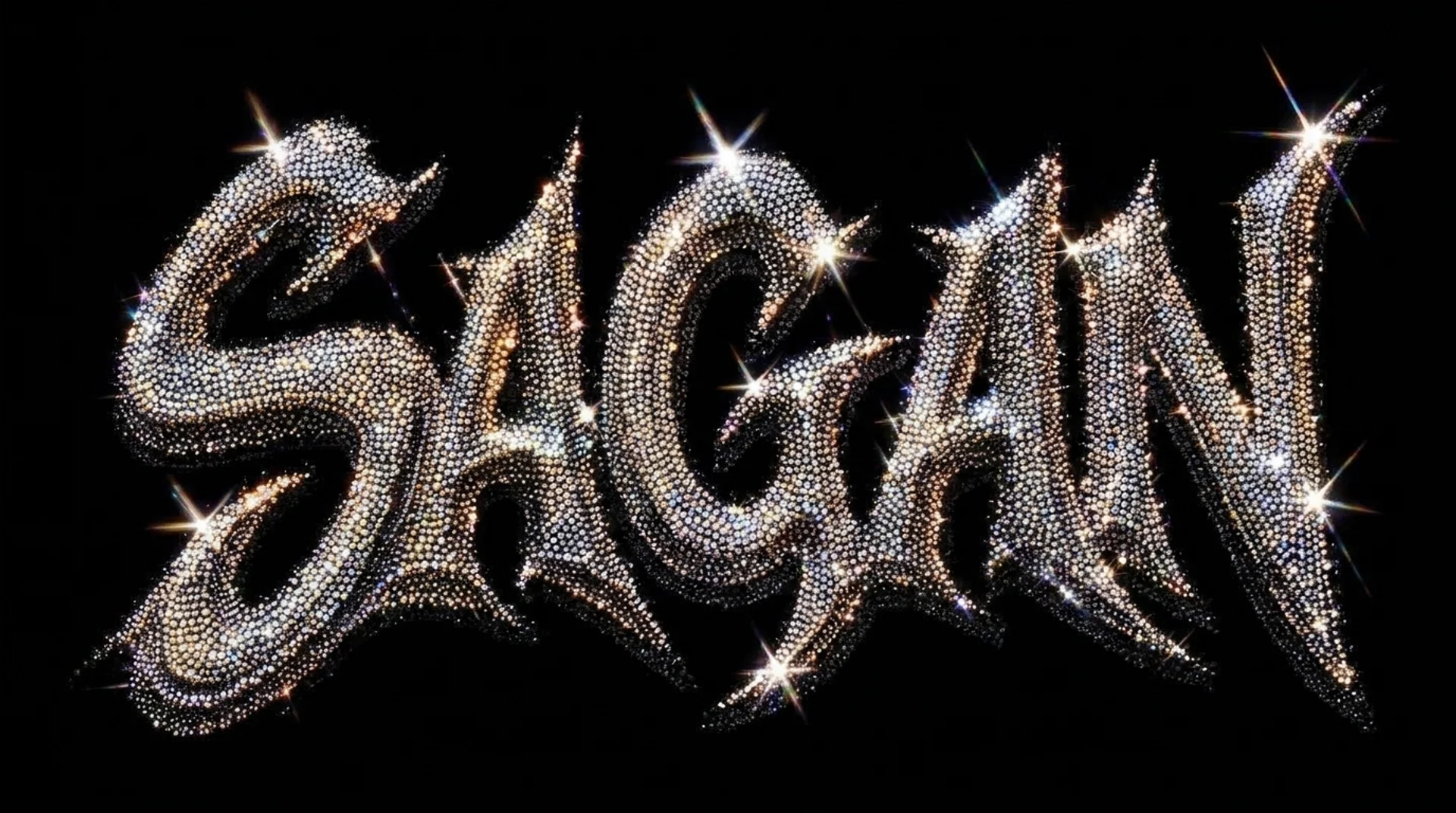 Sagan Shame rollout asset — Sagan — Crystal Wordmark