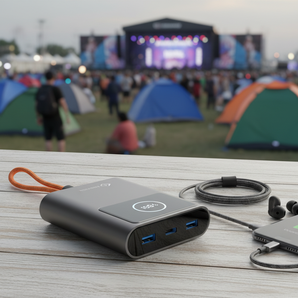 High-Capacity Portable Power Bank