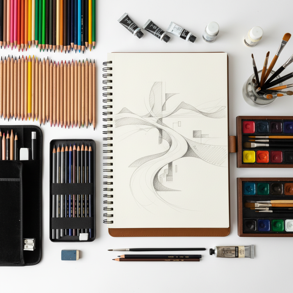 Professional Artist Sketchpad Set