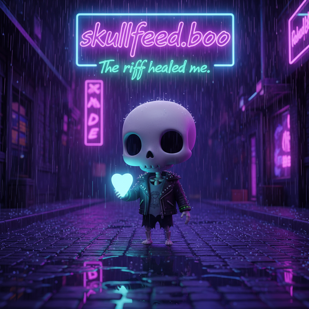 Neon Rain Pick III