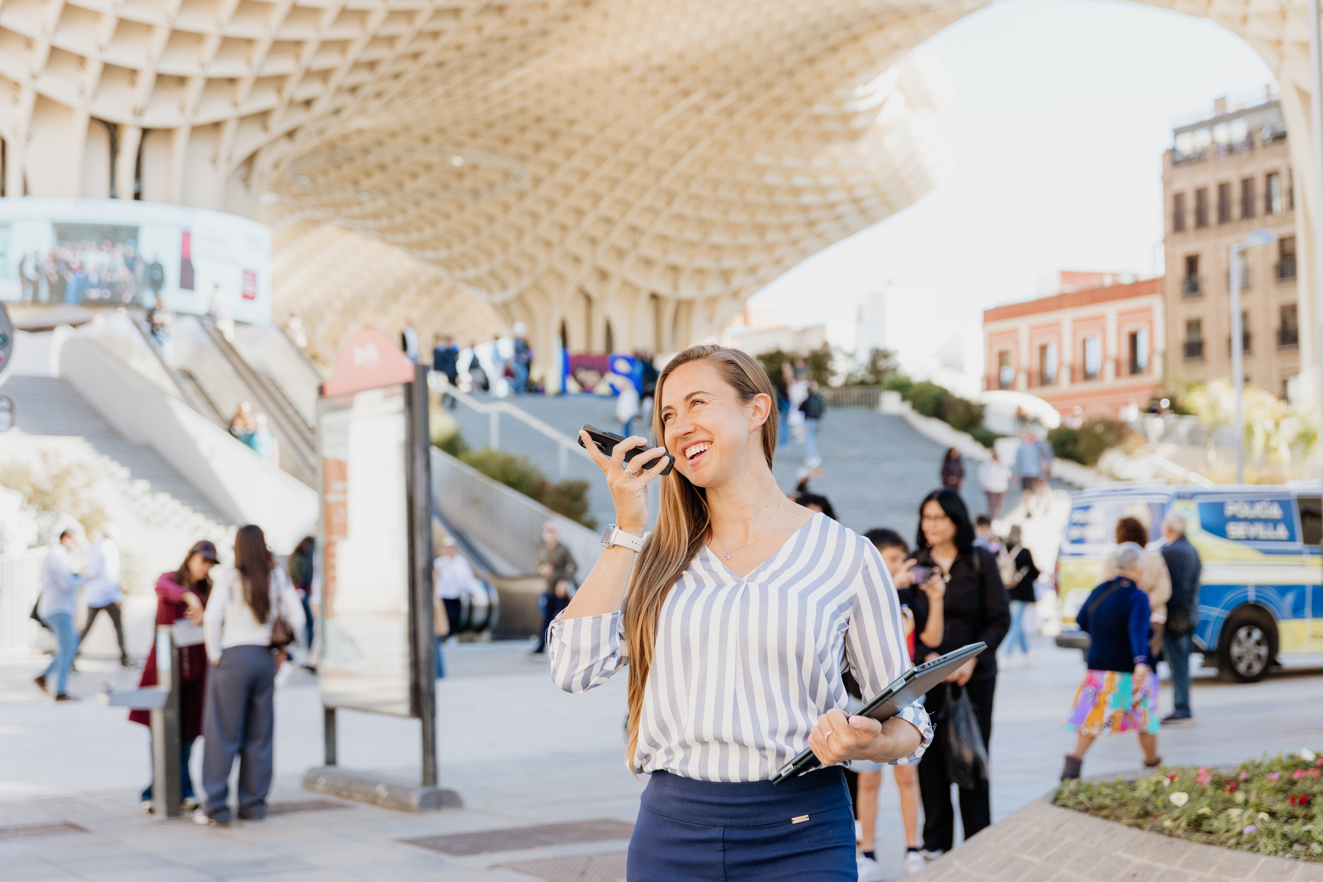 Stephanie in Spain