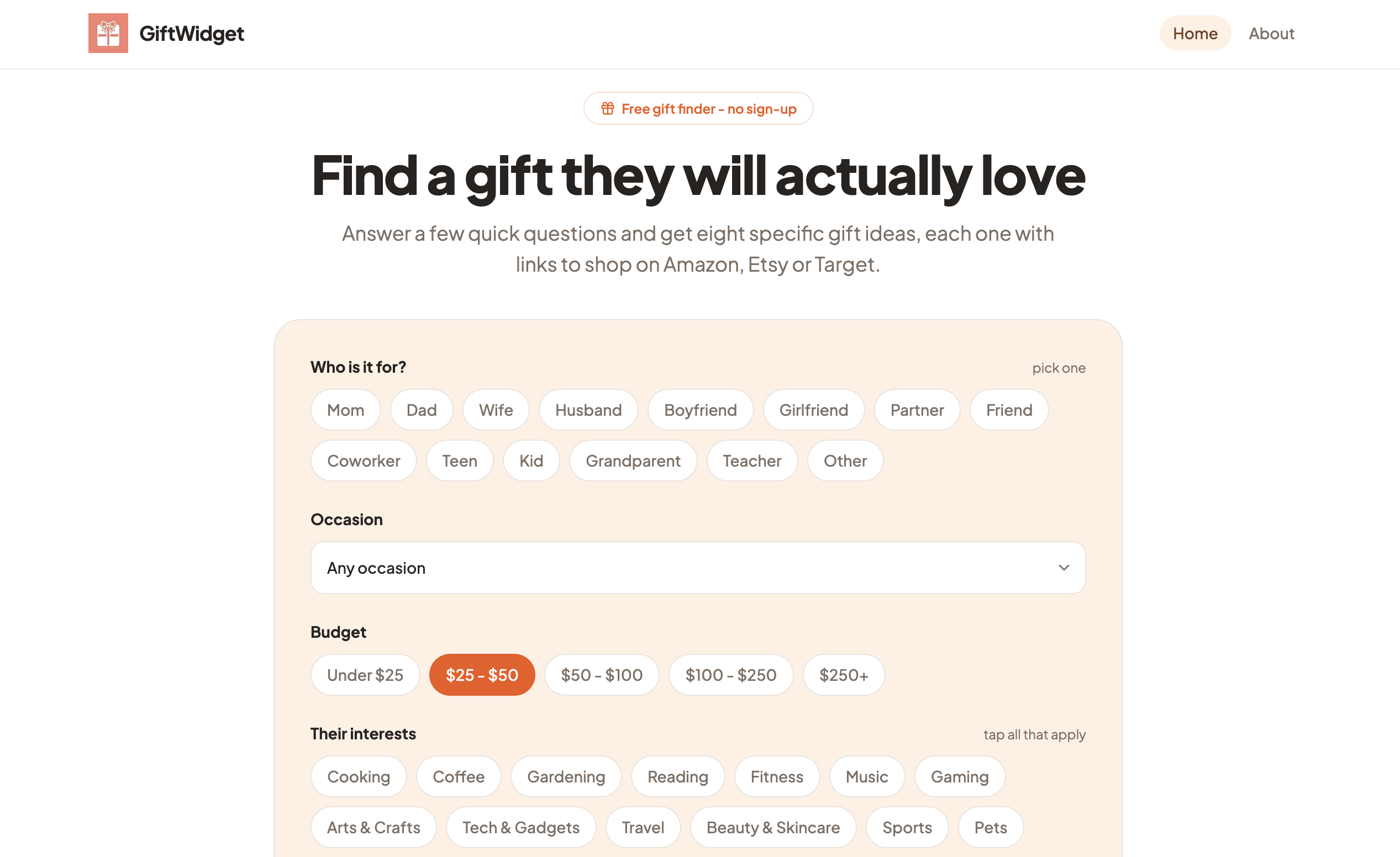 GiftWidget