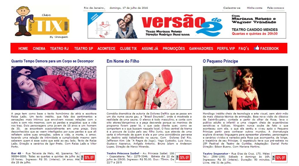 Peça baseada em um luto real emociona público e faz sucesso no Rio de Janeiro