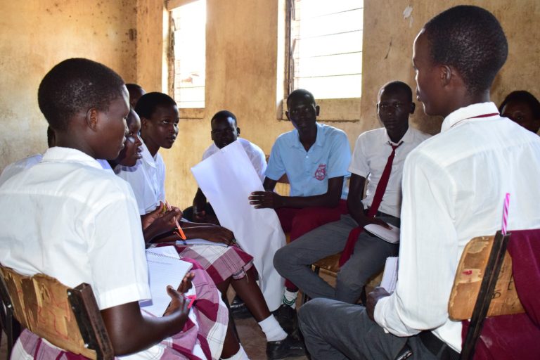 Mentorship camp students