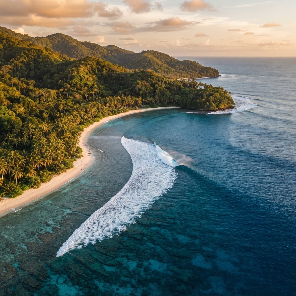 Indonesian coastline