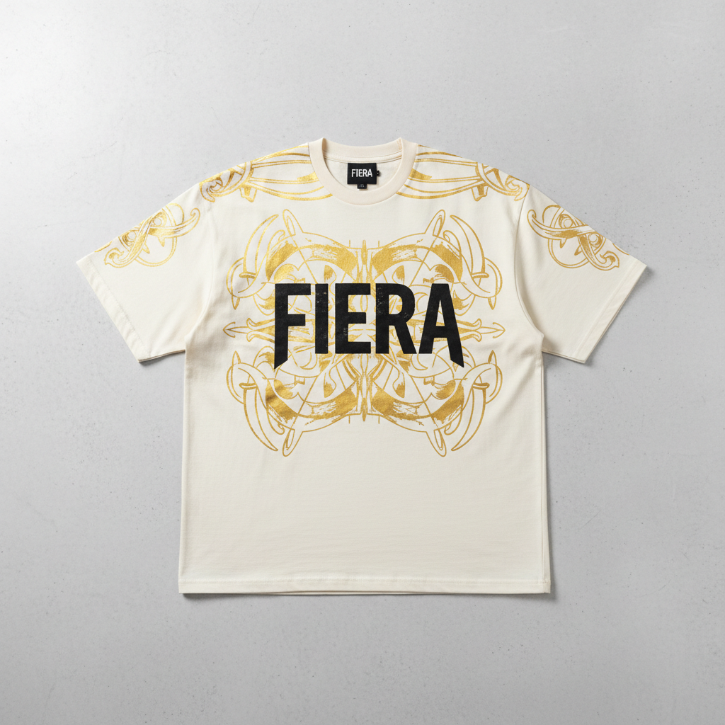 Camisa Fiera Oversize Beige