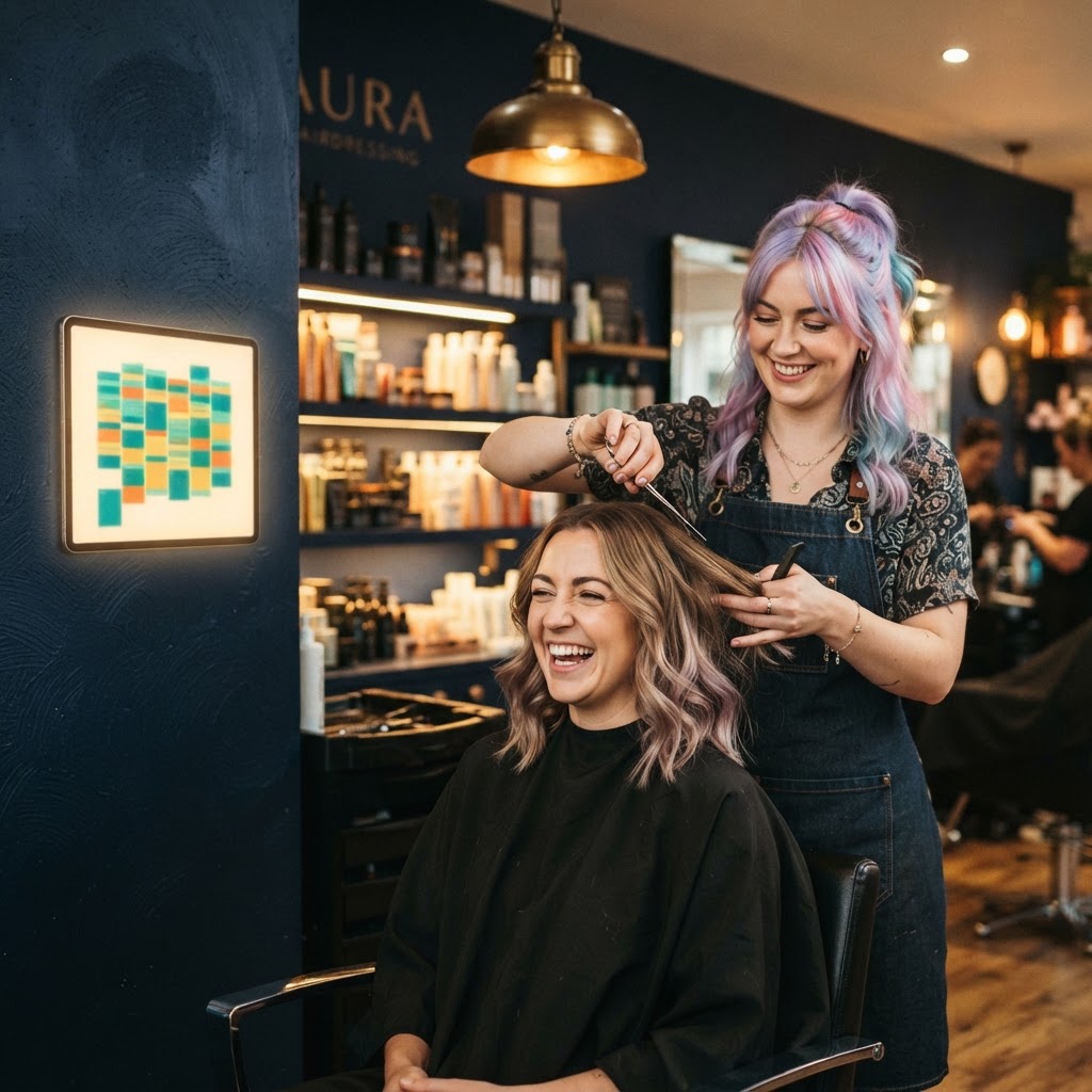 Bookings fill themselves while you work hands-on.