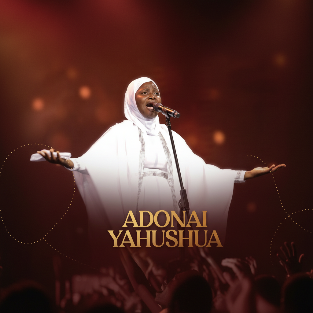 Patience Annan Ekpe performing Adonai Yahushua live on stage