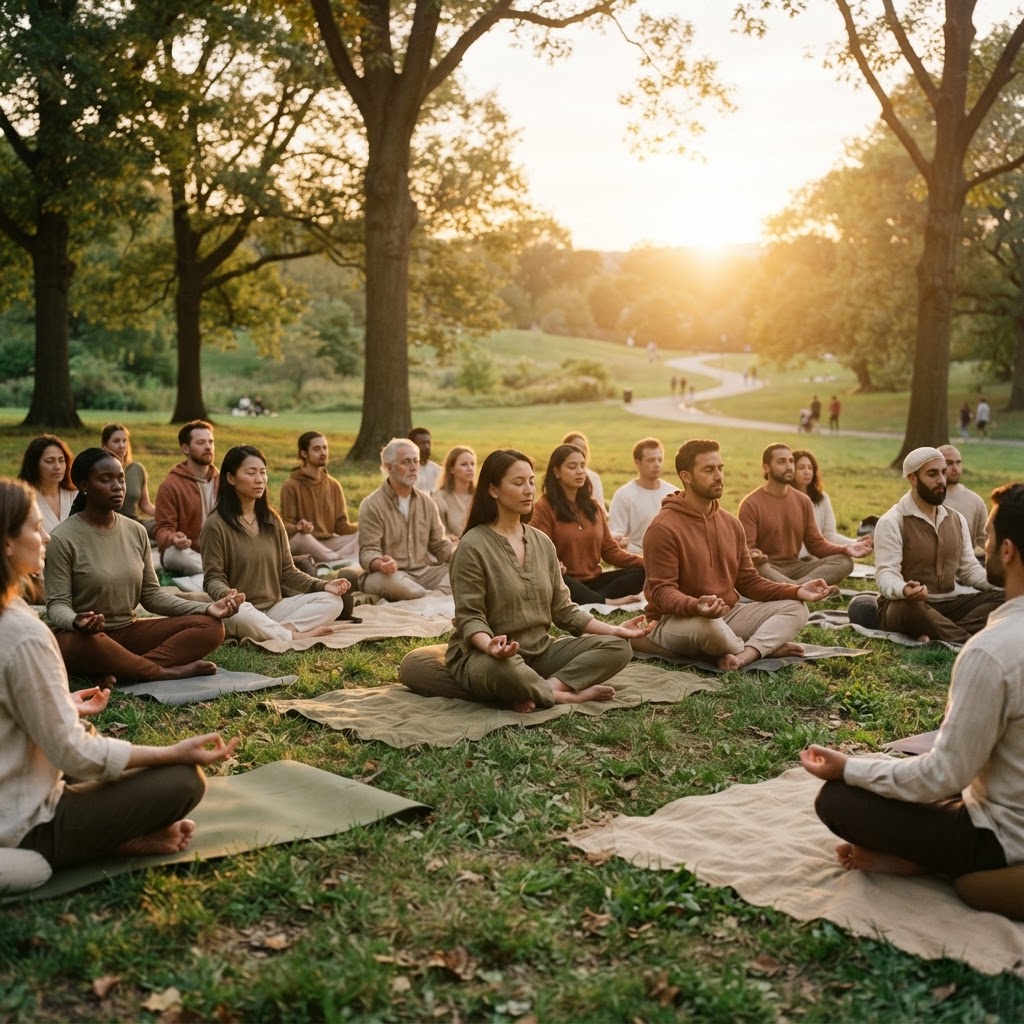 An Emotionally Immune Corps drill in session