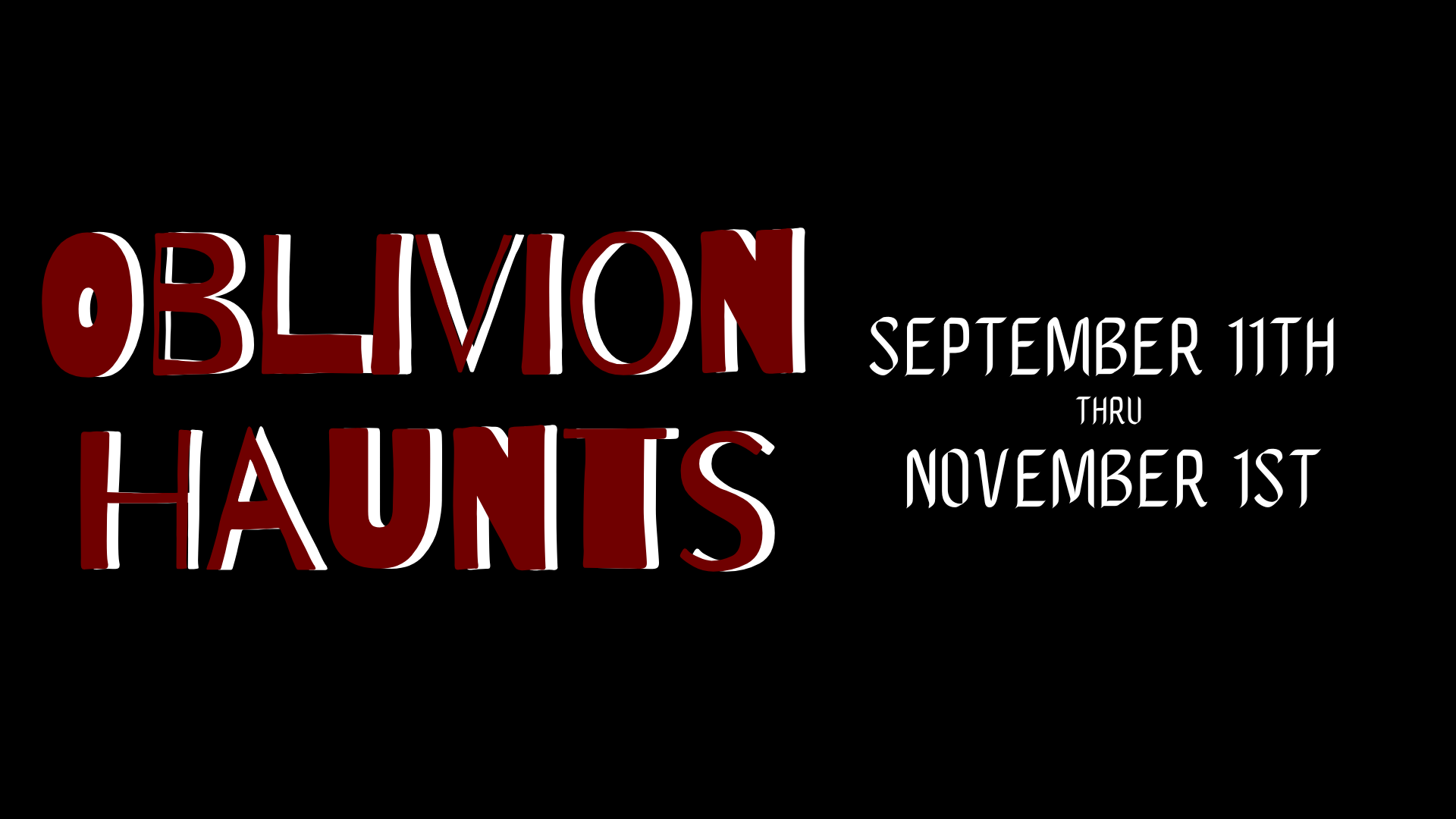 Oblivion Haunts