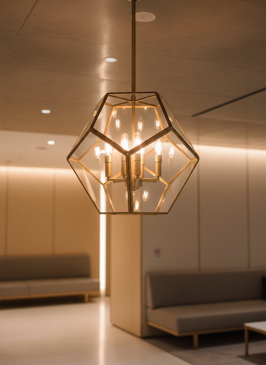 Luxury designer light fixture