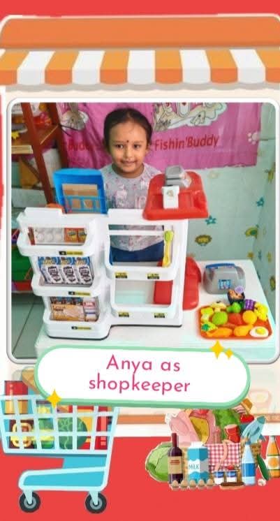 Anya as Shopkeeper 🛒
