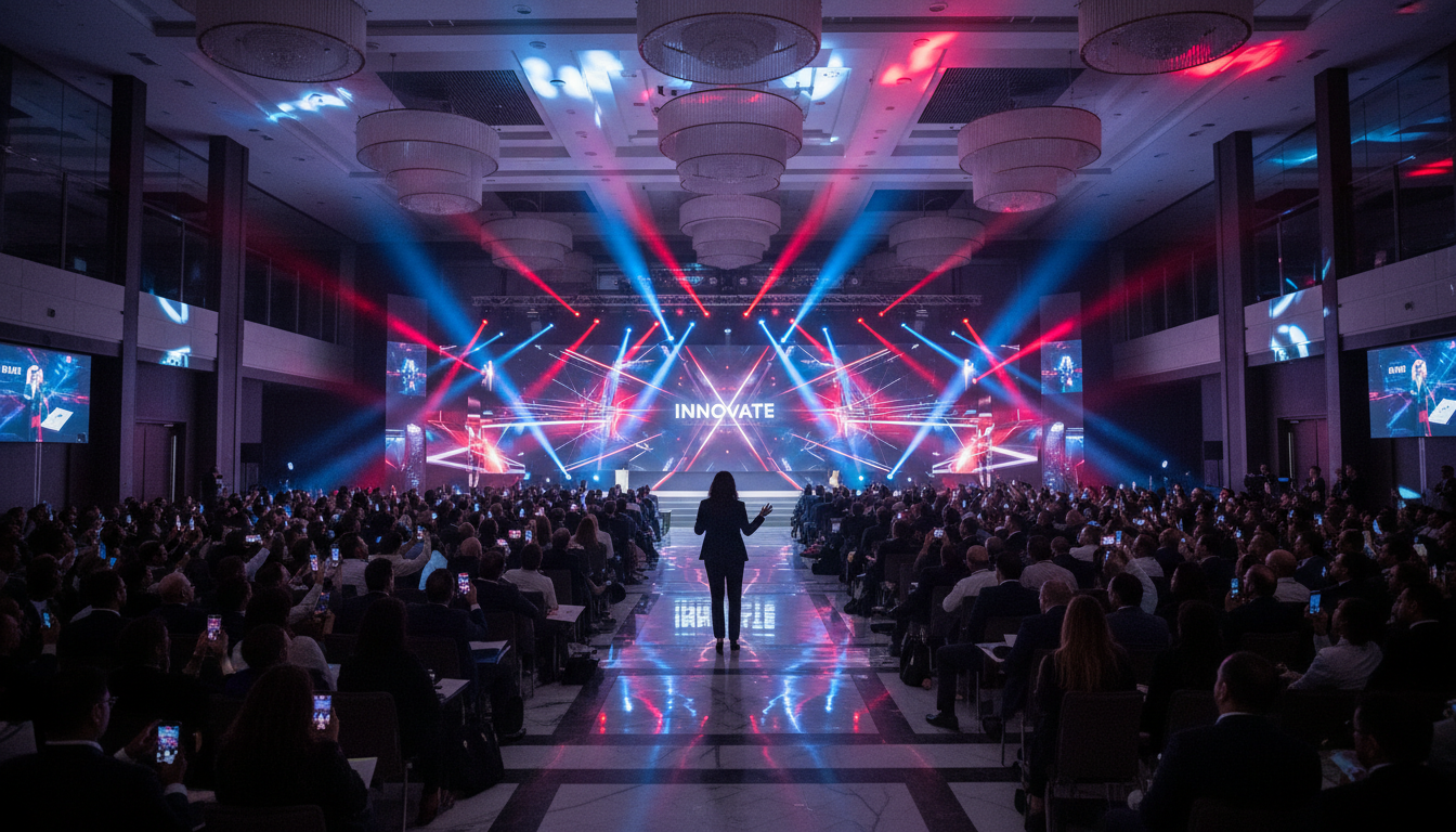 Corporate conference event photography