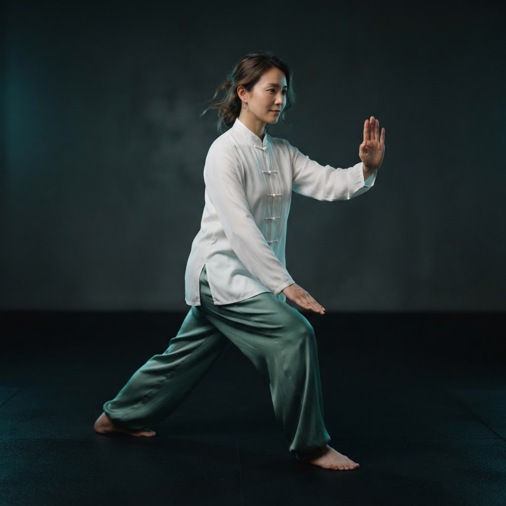 Brush Knee and Twist Step