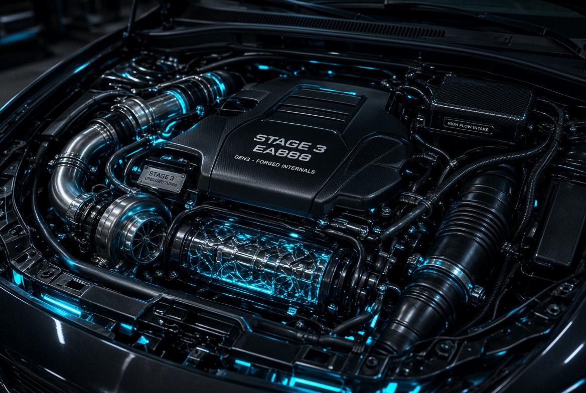 Front bay · forged internals