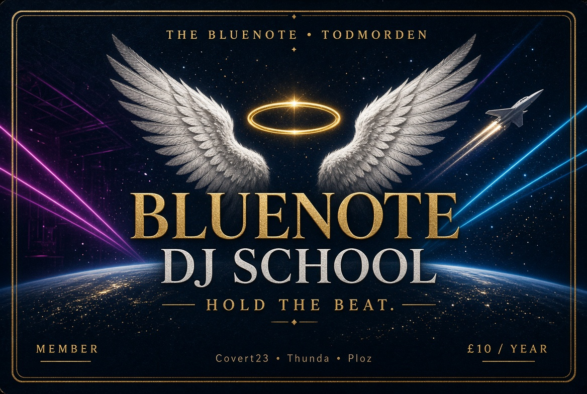 BlueNote DJ School membership card