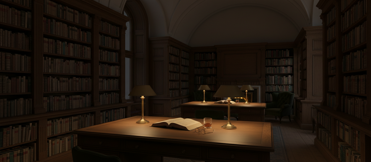 Library atmosphere