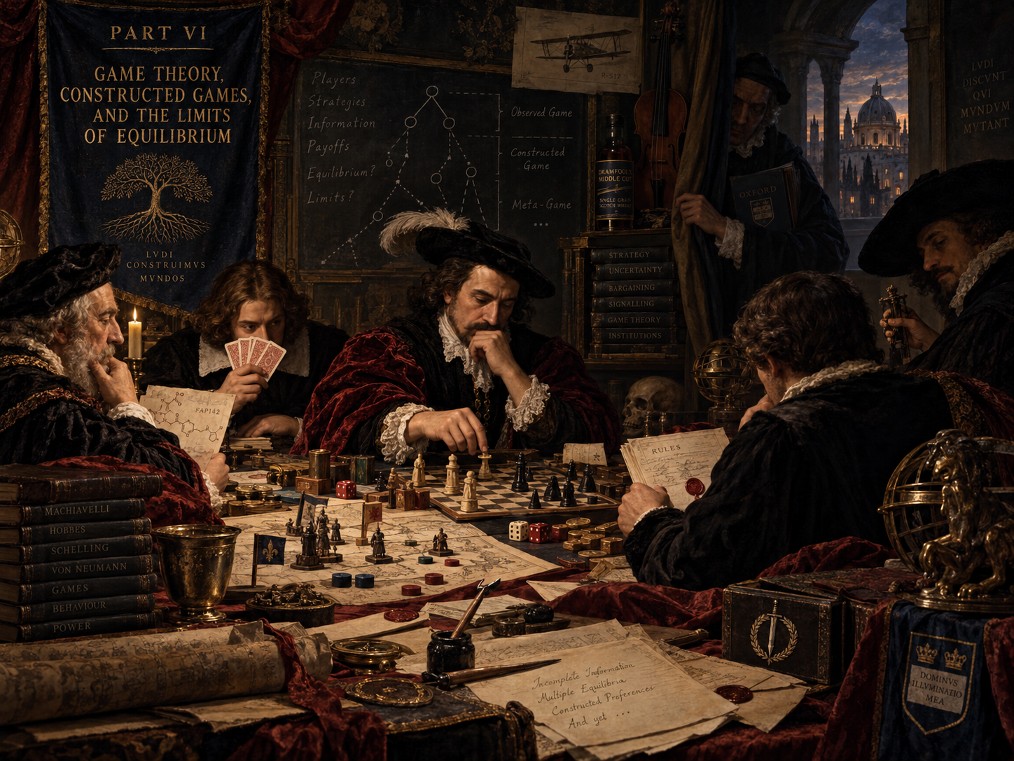 Part VI — Game Theory, Constructed Games, and the Limits of Equilibrium