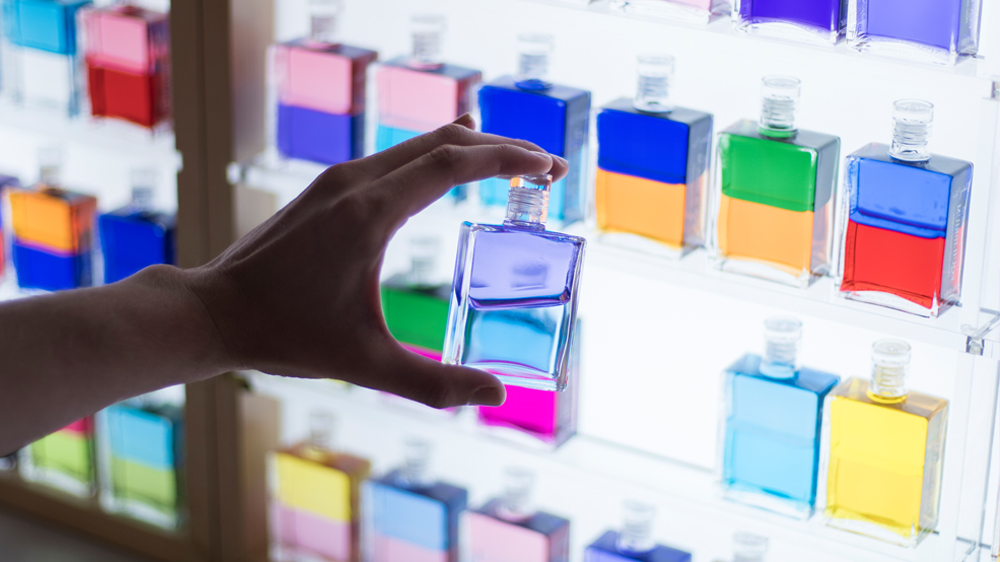 Colour bottles