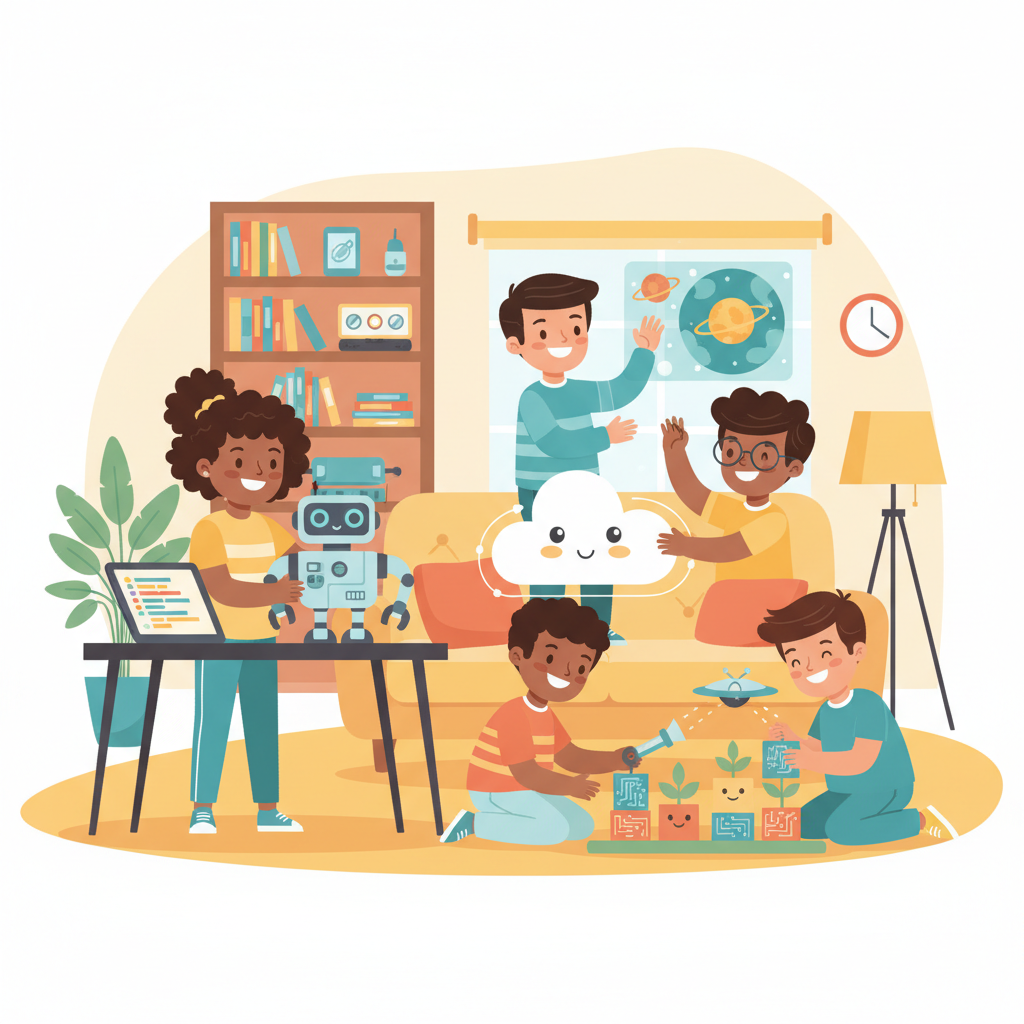 Student Spotlight: Kids Building Real AI Projects at Home