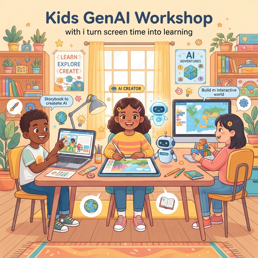 How GenAI Kids Turns Screen Time Into Learning Time: August 2026 Guide