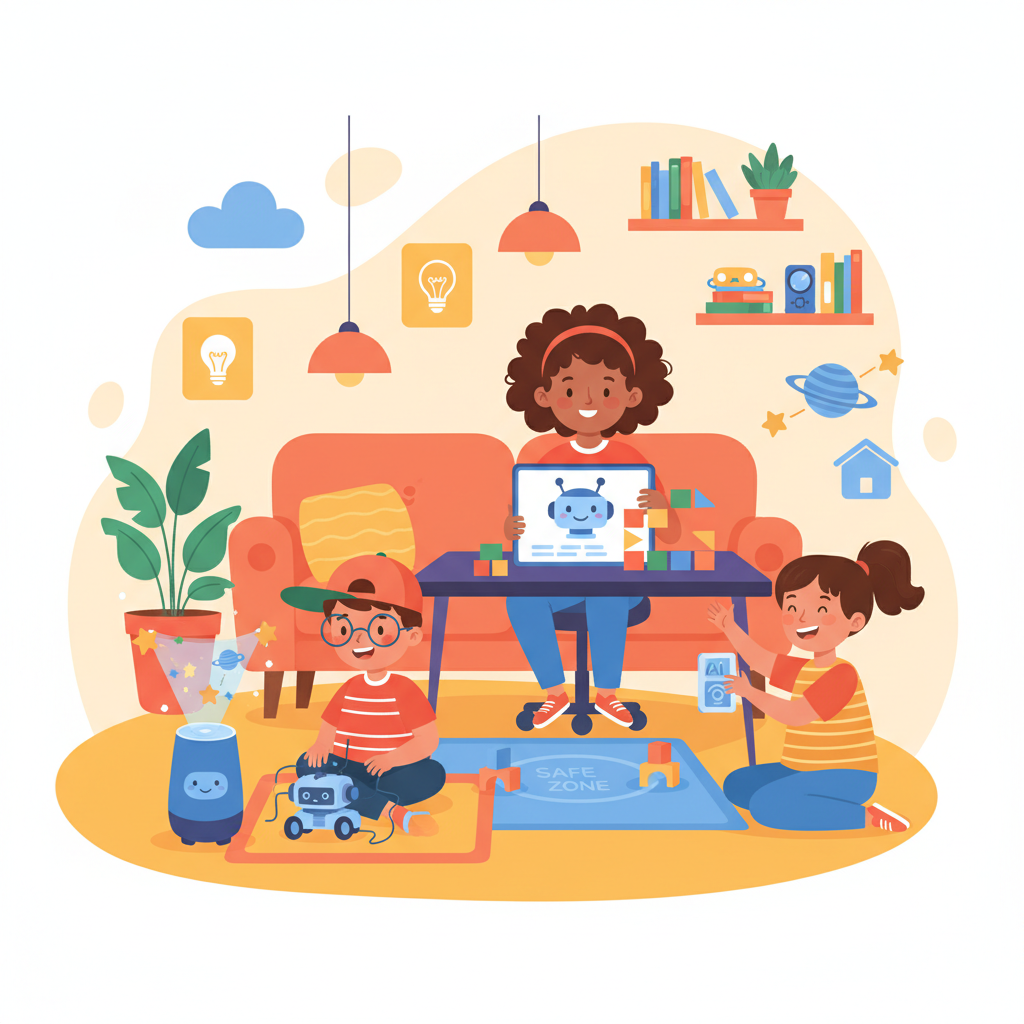 Student Spotlight: Kids Building Real AI Projects at Home: Safe Activities to Try at Home